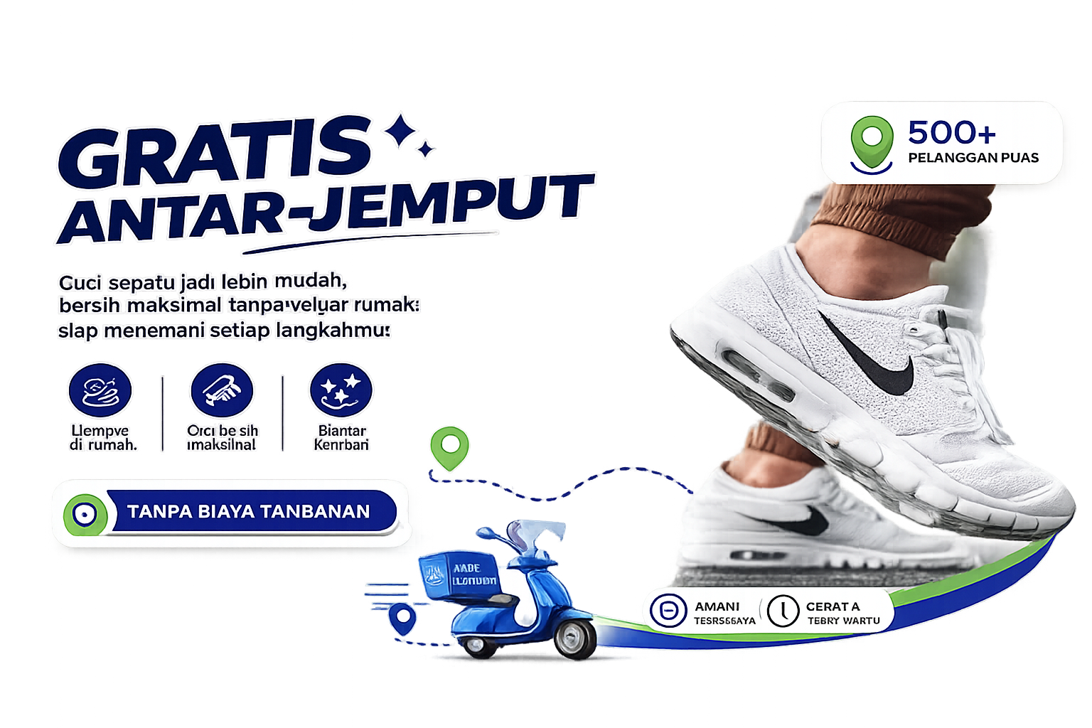 Gratis antar-jemput, kamu tinggal santai